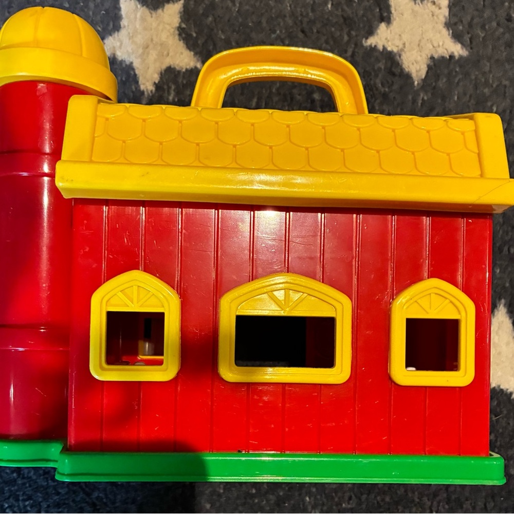 Vintage blue box farm house from 90’s